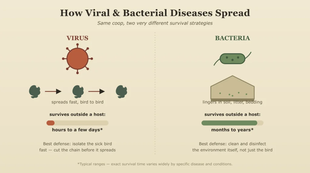 Viral Diseases in Chickens: Types, Symptoms & Comparison
